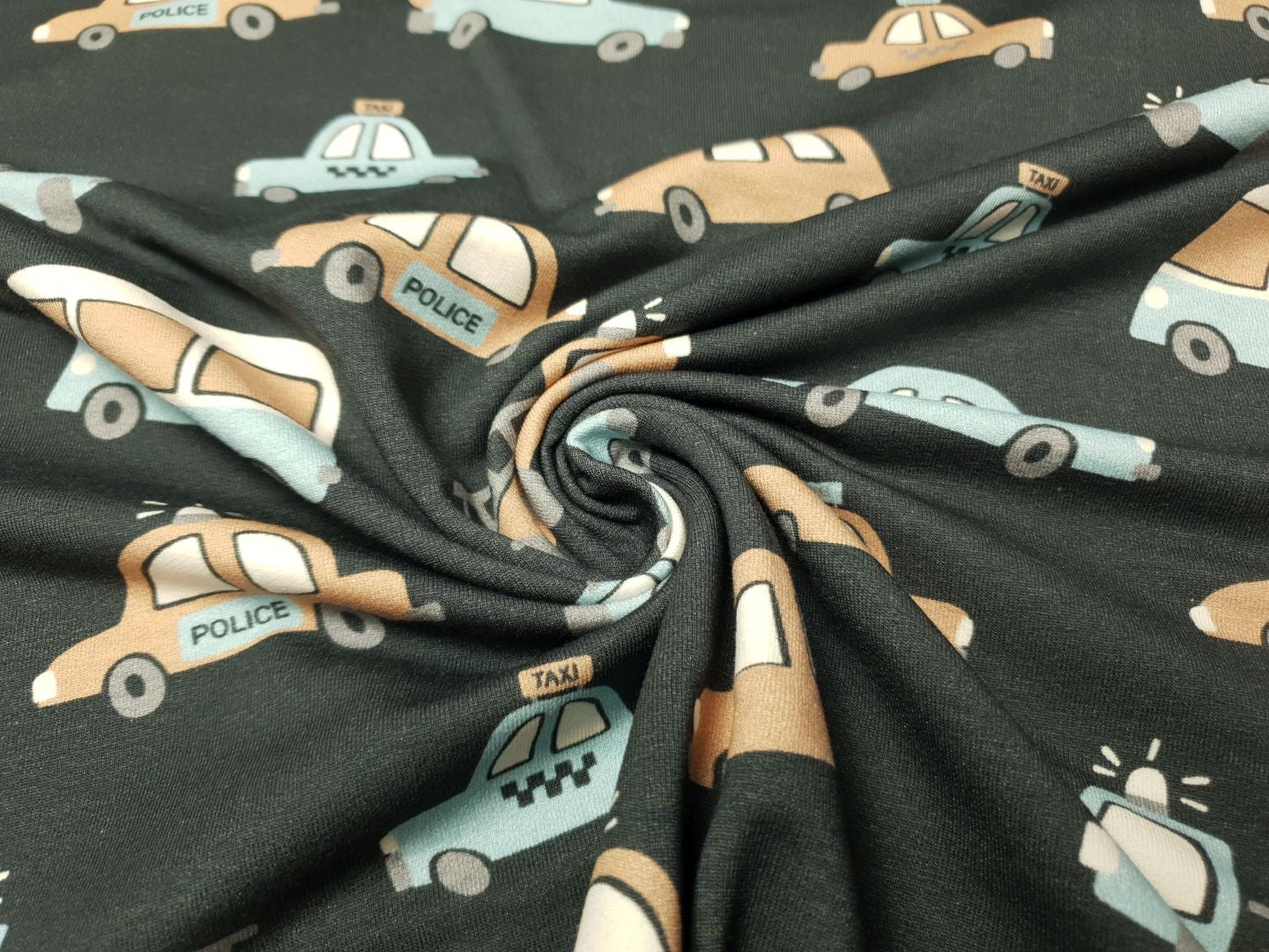 Cars anthrazit/hellbraun/helles jeansblau