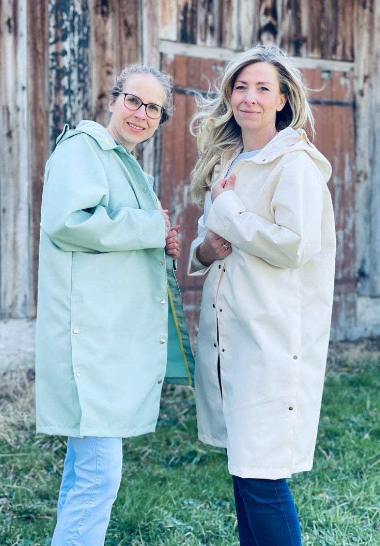 Cay Regen Parka Damen, Ki-ba-doo Papierschnittmuster