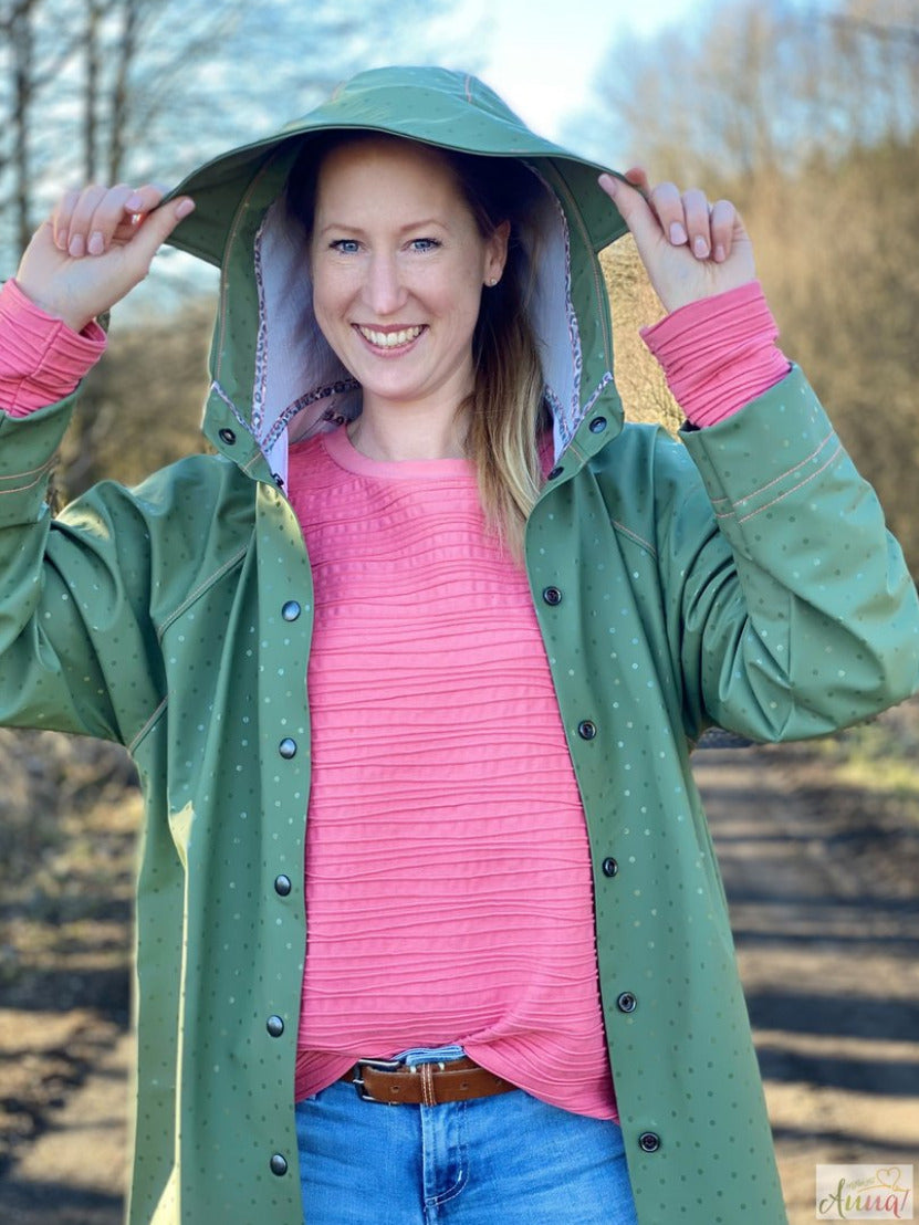 Cay Regen Parka Damen, Ki-ba-doo Papierschnittmuster