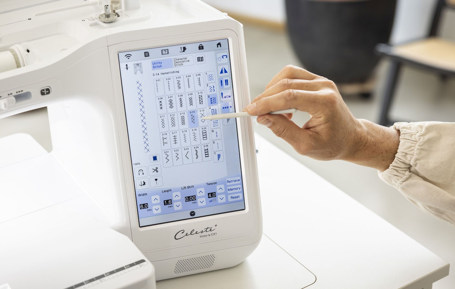 Brother Celeste Innov-is CX1 Näh- und Quiltmaschine, Eintauschaktion