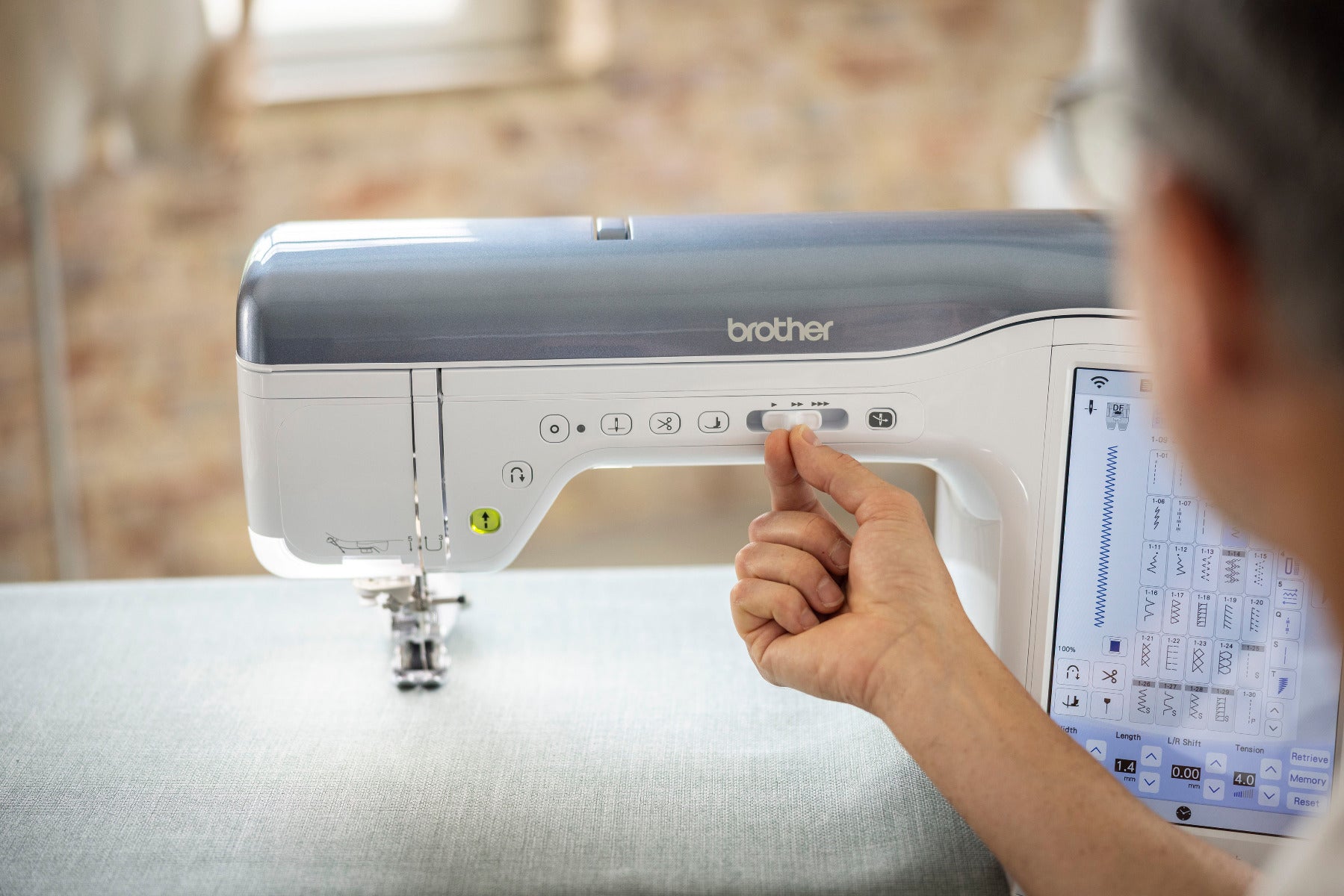 Brother Celeste Innov-is CX1 Näh- und Quiltmaschine, Eintauschaktion