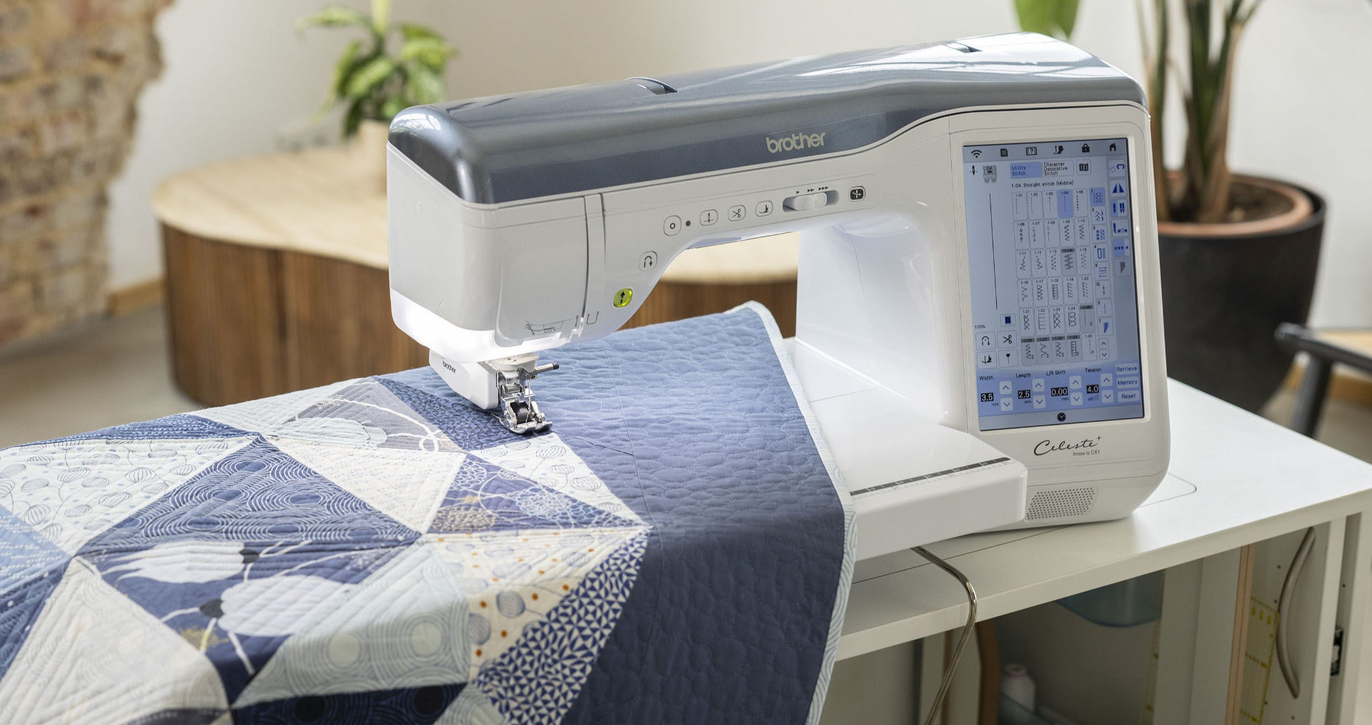 Brother Celeste Innov-is CX1 Näh- und Quiltmaschine, Eintauschaktion