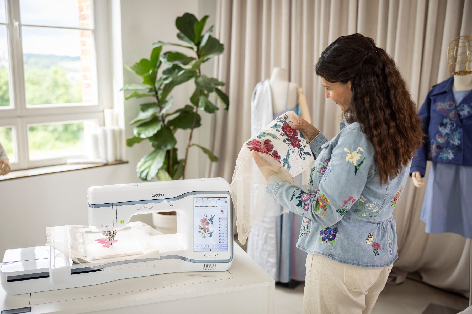 Brother Celeste Innov-is CX1e Stickmaschine