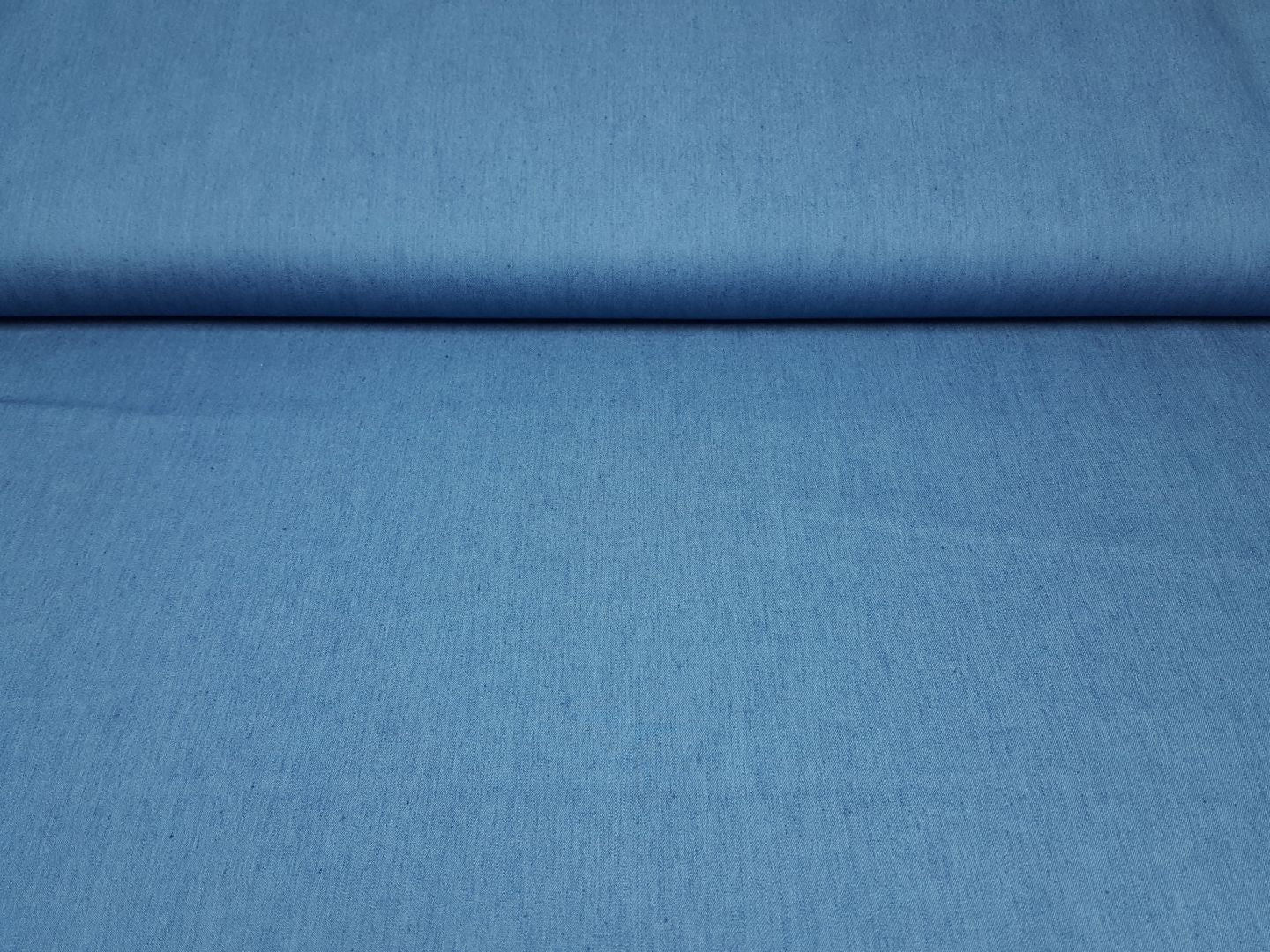 Chambray Stretch helles jeansblau