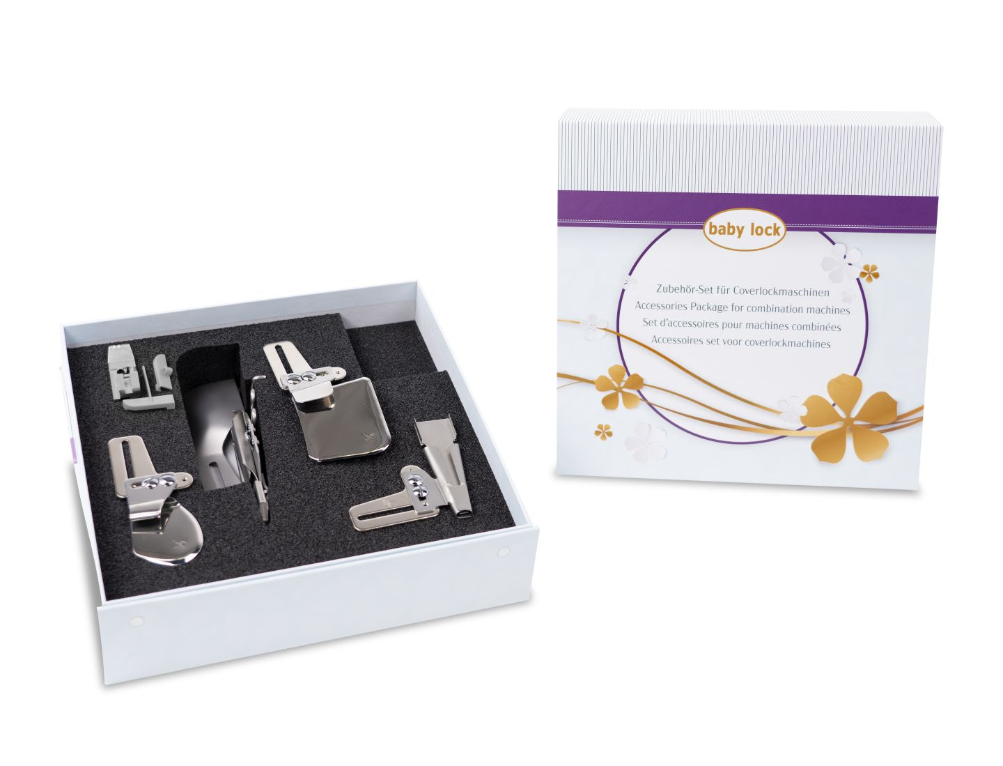 Baby Lock Füsschen-Set für Coverlockmaschinen