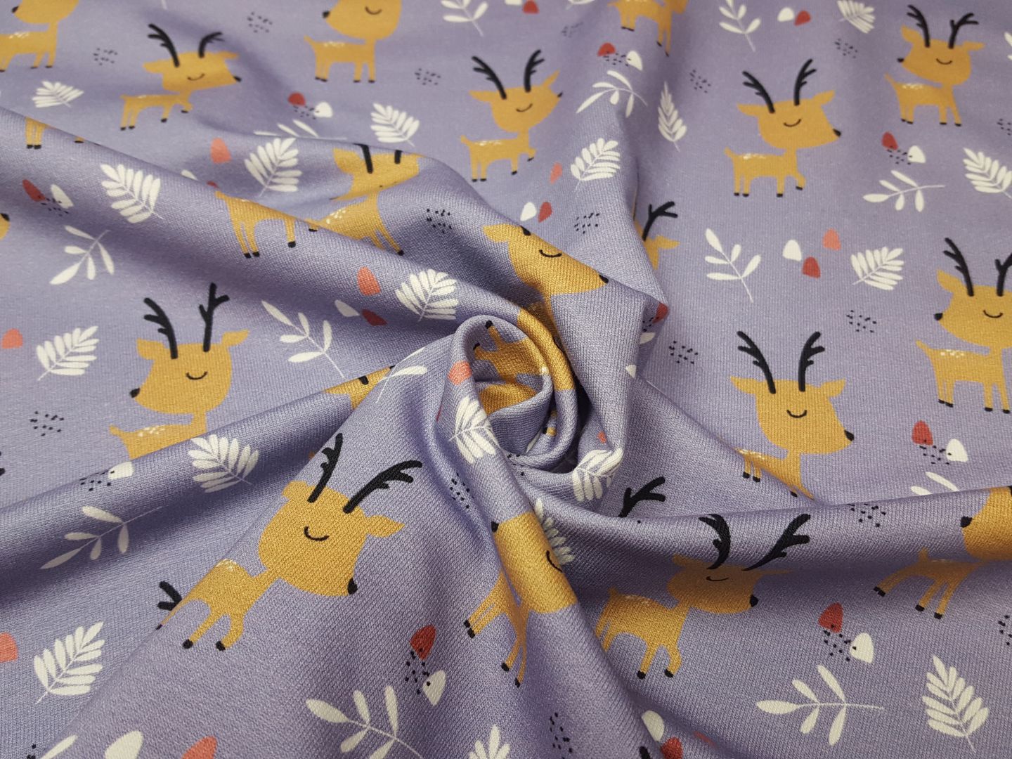 Cute Deer lila/beige/weiss