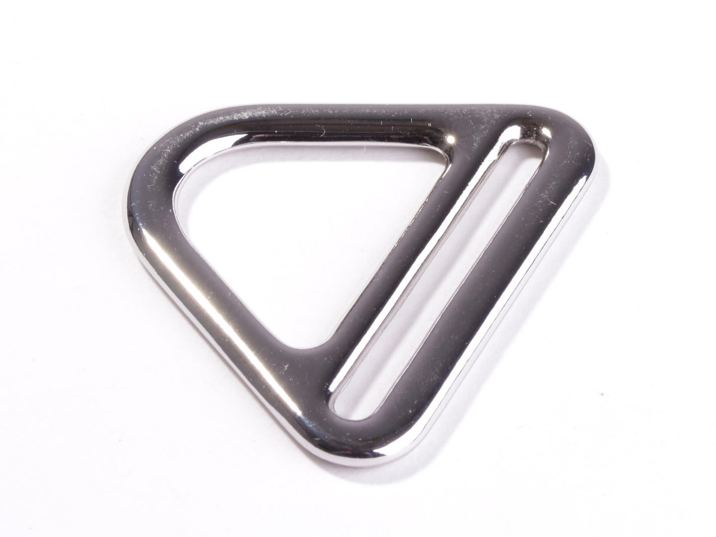 D Ring mit Steg silber glänzend für 40mm Gurtband