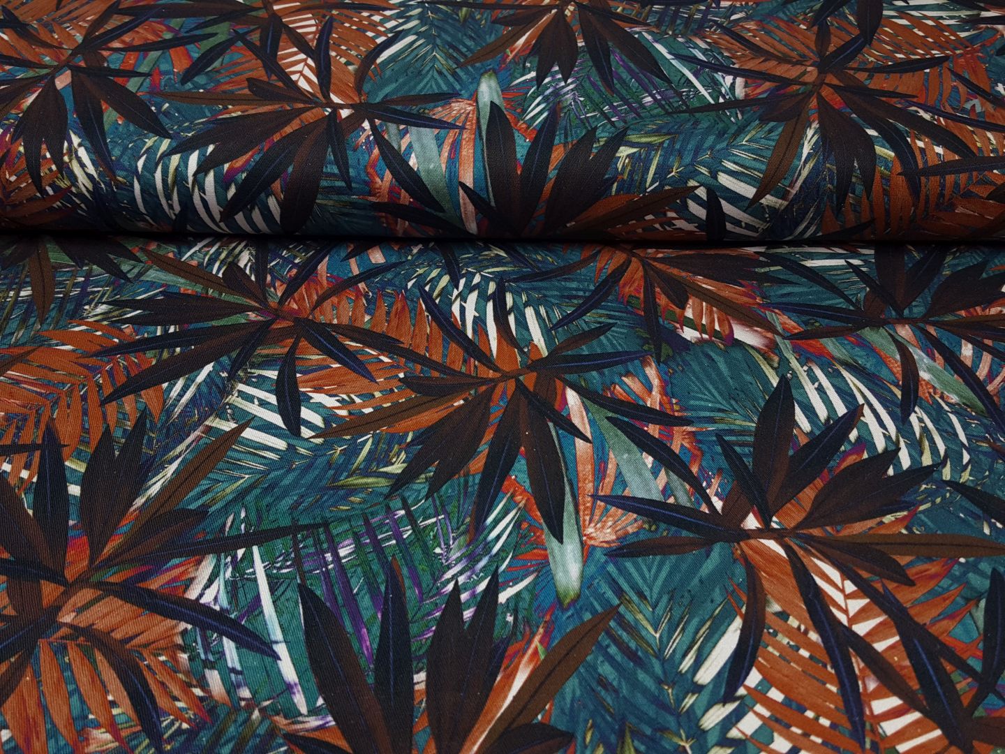 Einzelstück Dark Tropical petrol/rost