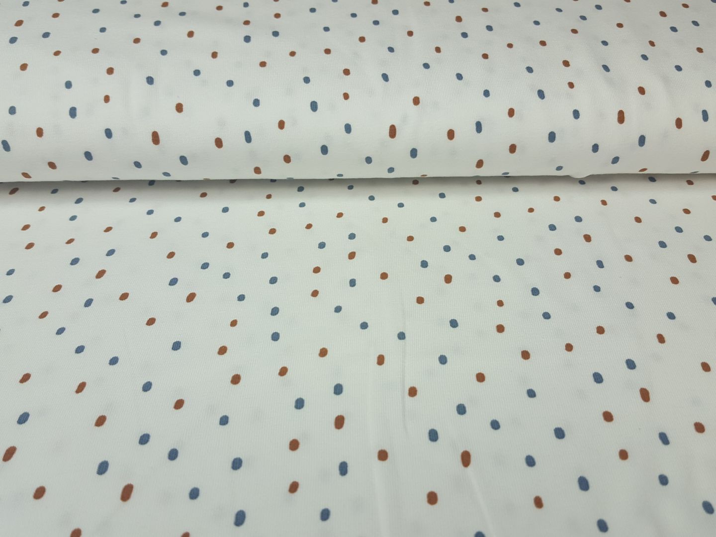 Dashes offwhite/rost/rauchblau