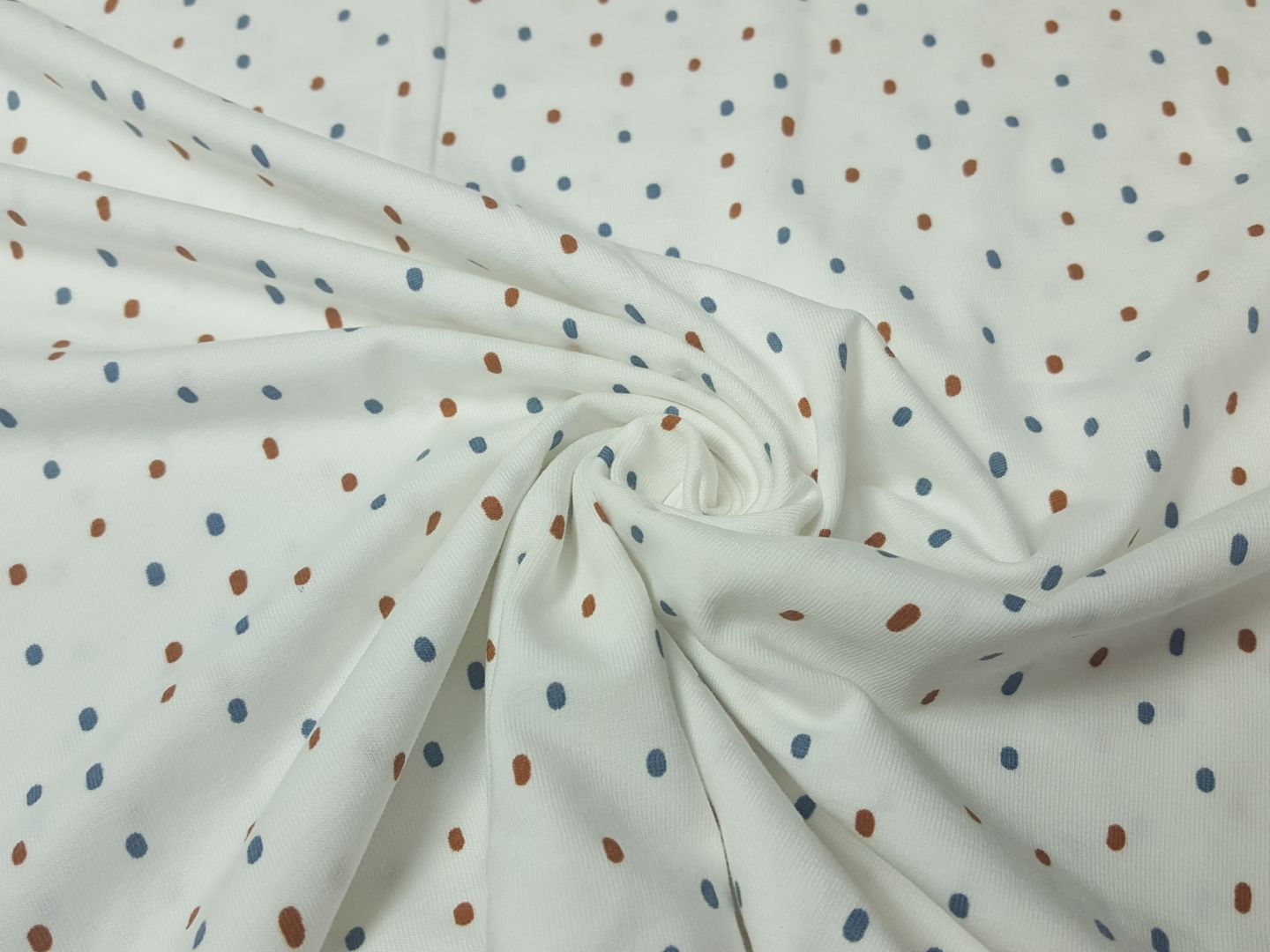 Dashes offwhite/rost/rauchblau