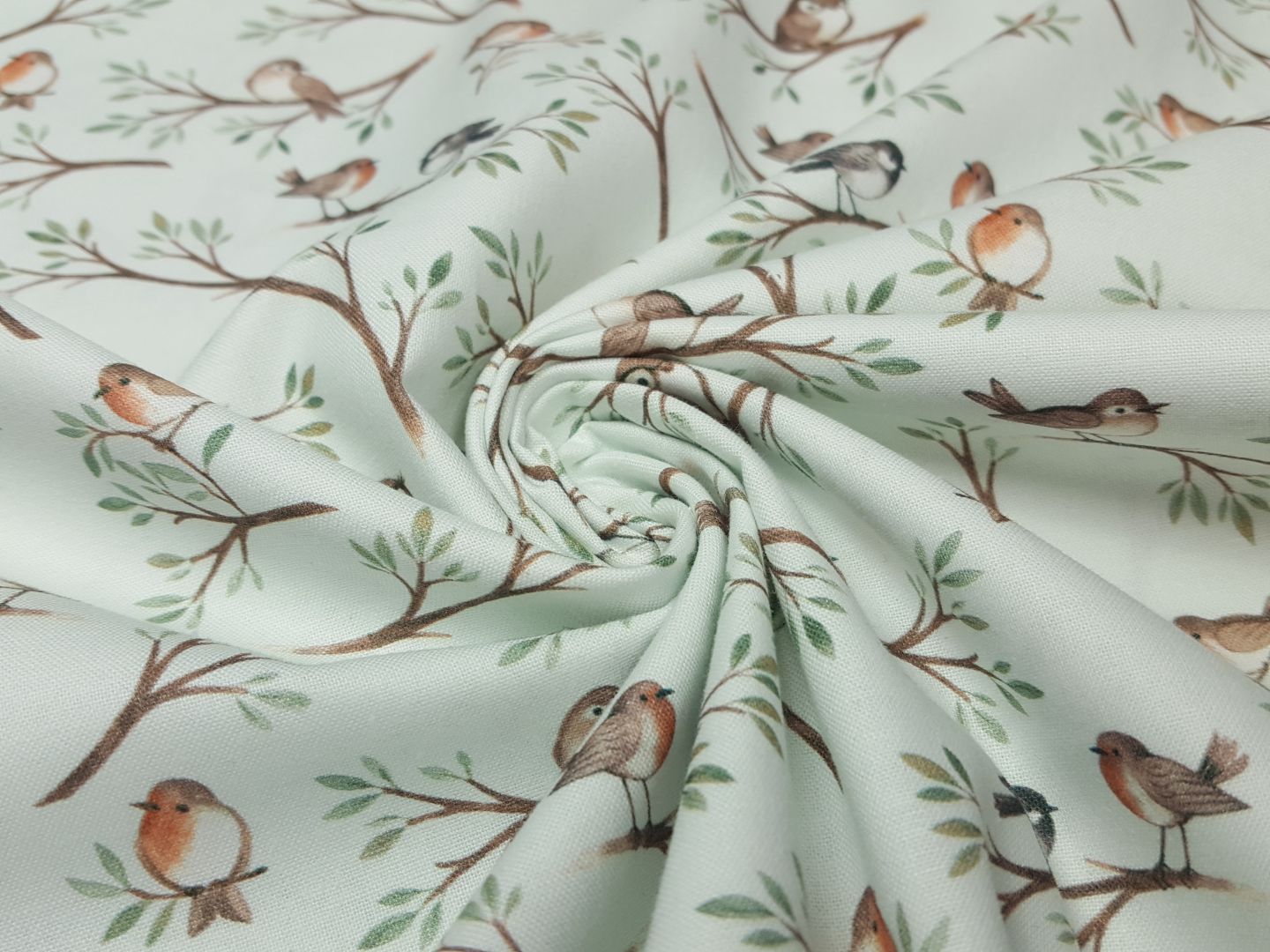 Einzelstück Dear Stella Birds helles mint/braun/grün