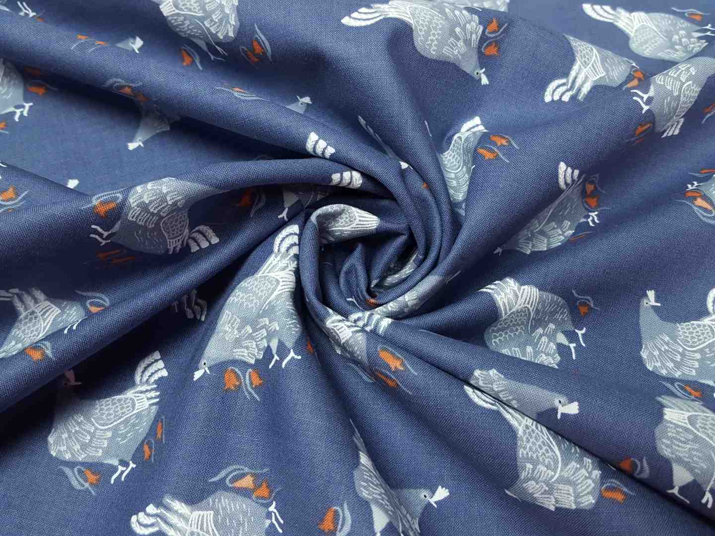 Einzelstück Dear Stella Chickens rauchblau