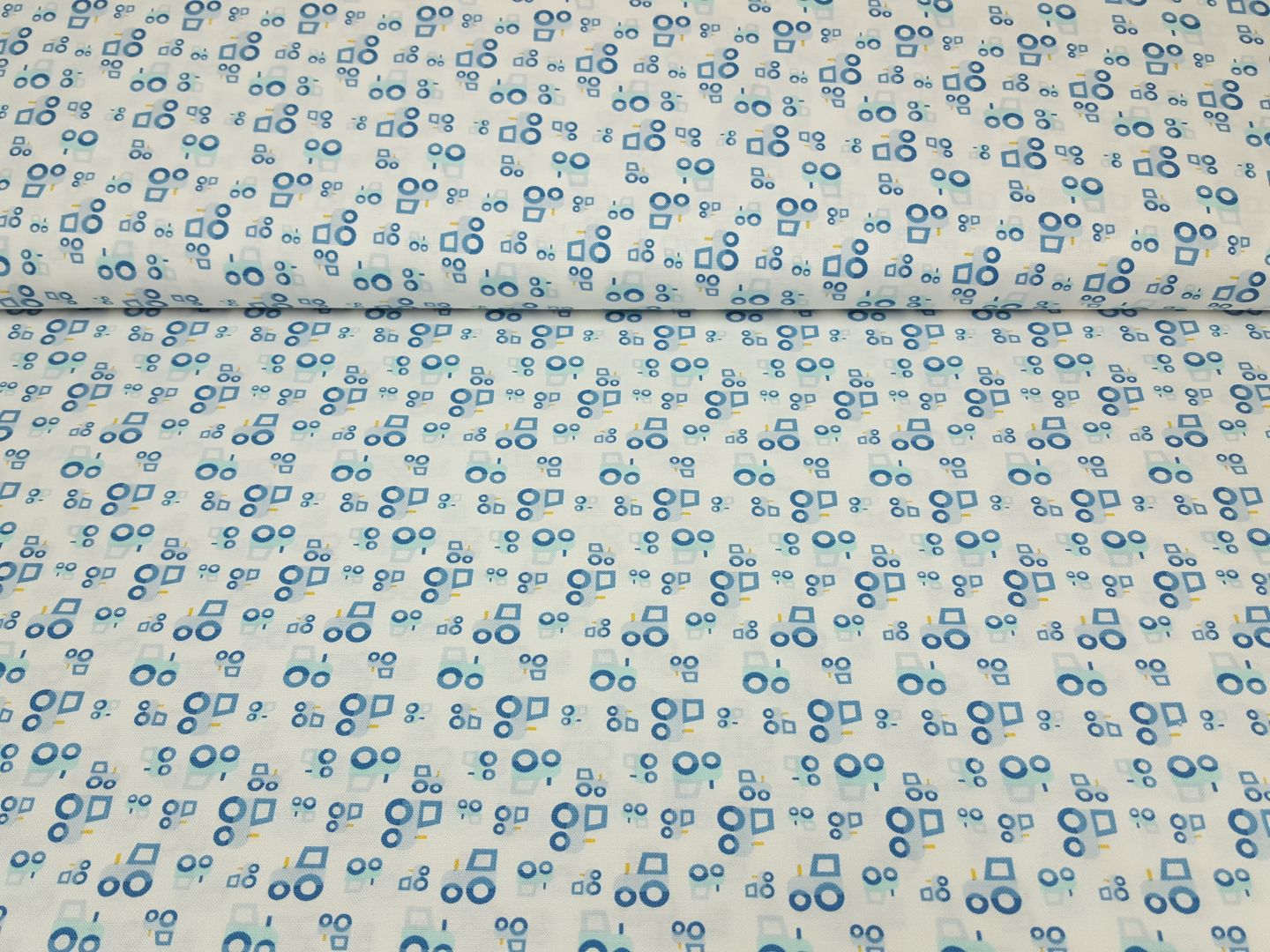 Dear Stella Tractors weiss/blau