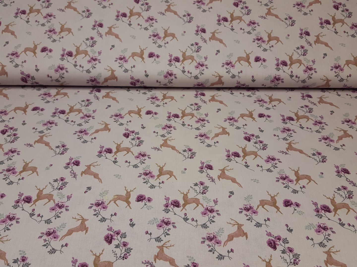 Deer&Roses lilac/violett/schlamm