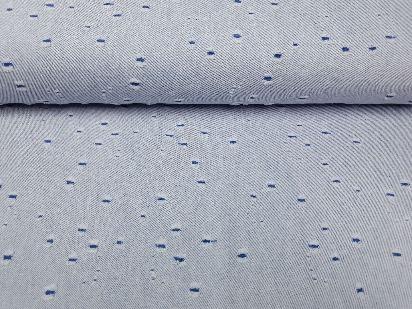 Denim Fancy Royal hellblau