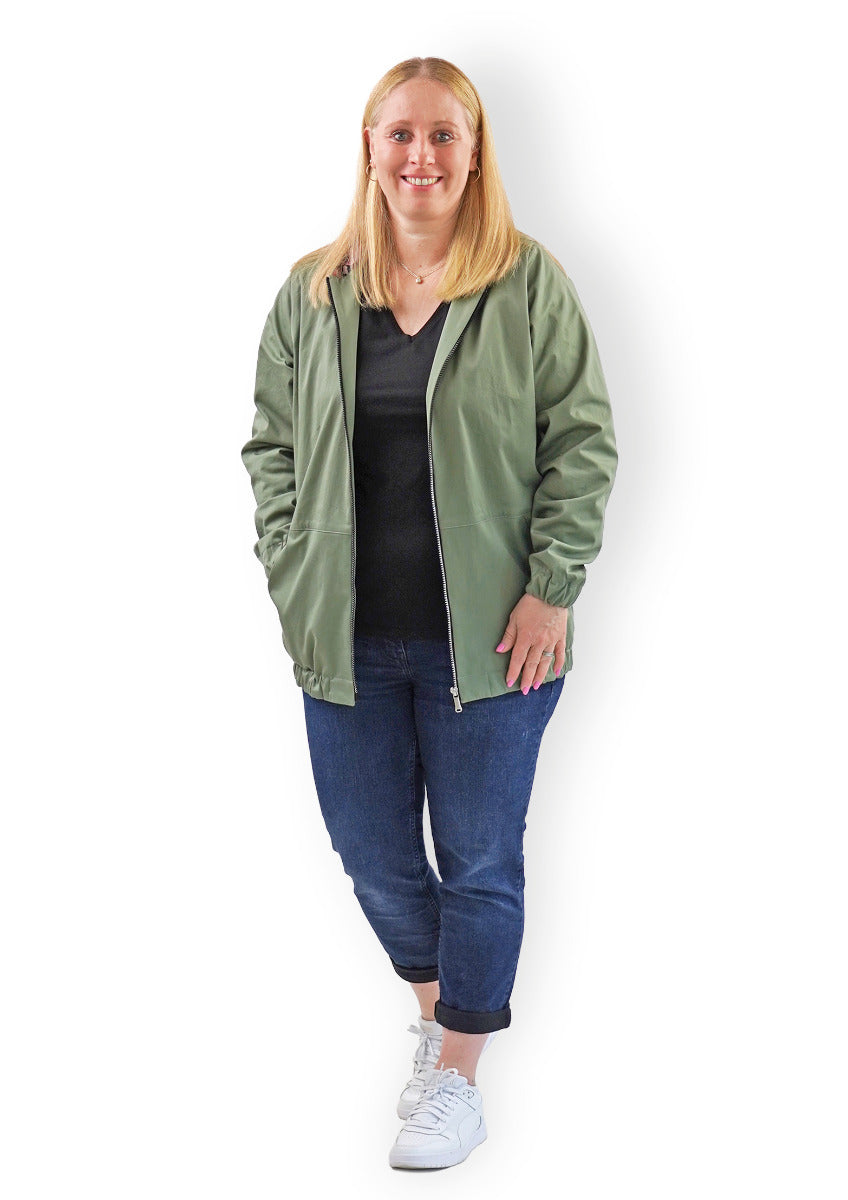 Papierschnittmuster Jacke Kira Damen von Fadenkäfer
