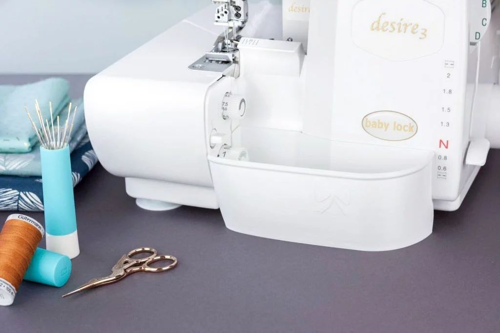 Auffangbehälter für Baby Lock Baby Lock Desire3 & Evolve weiss