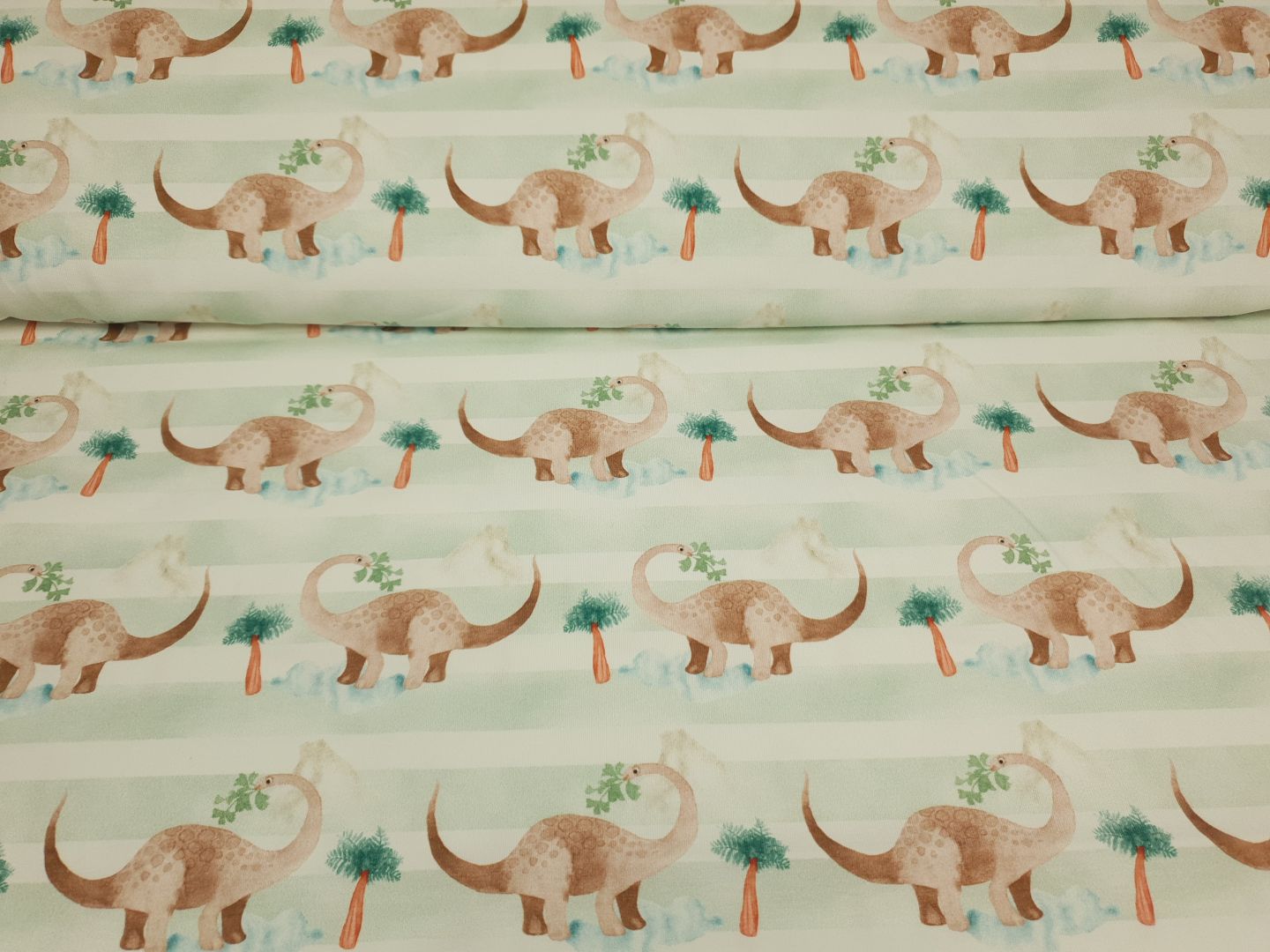 Diplodocus offwhite/mint/beige