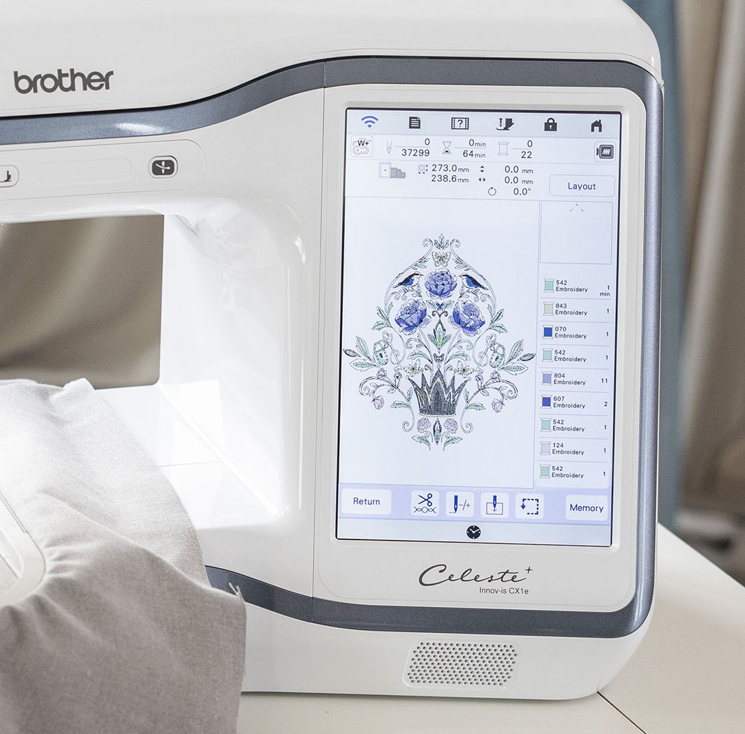 Brother Celeste Innov-is CX1e Stickmaschine