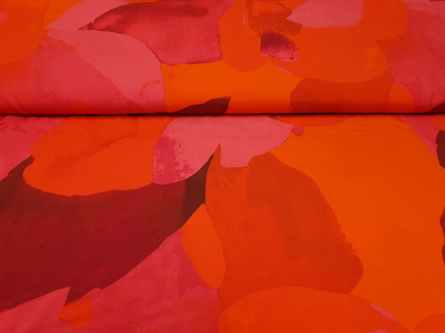 Dorette rot/bordeaux/orange