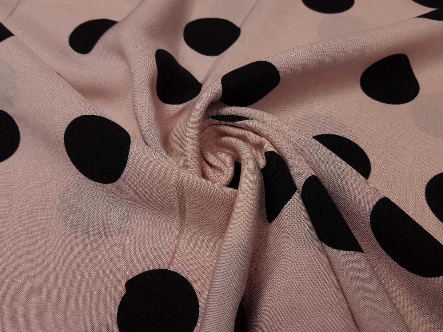 Dots altrosa/schwarz