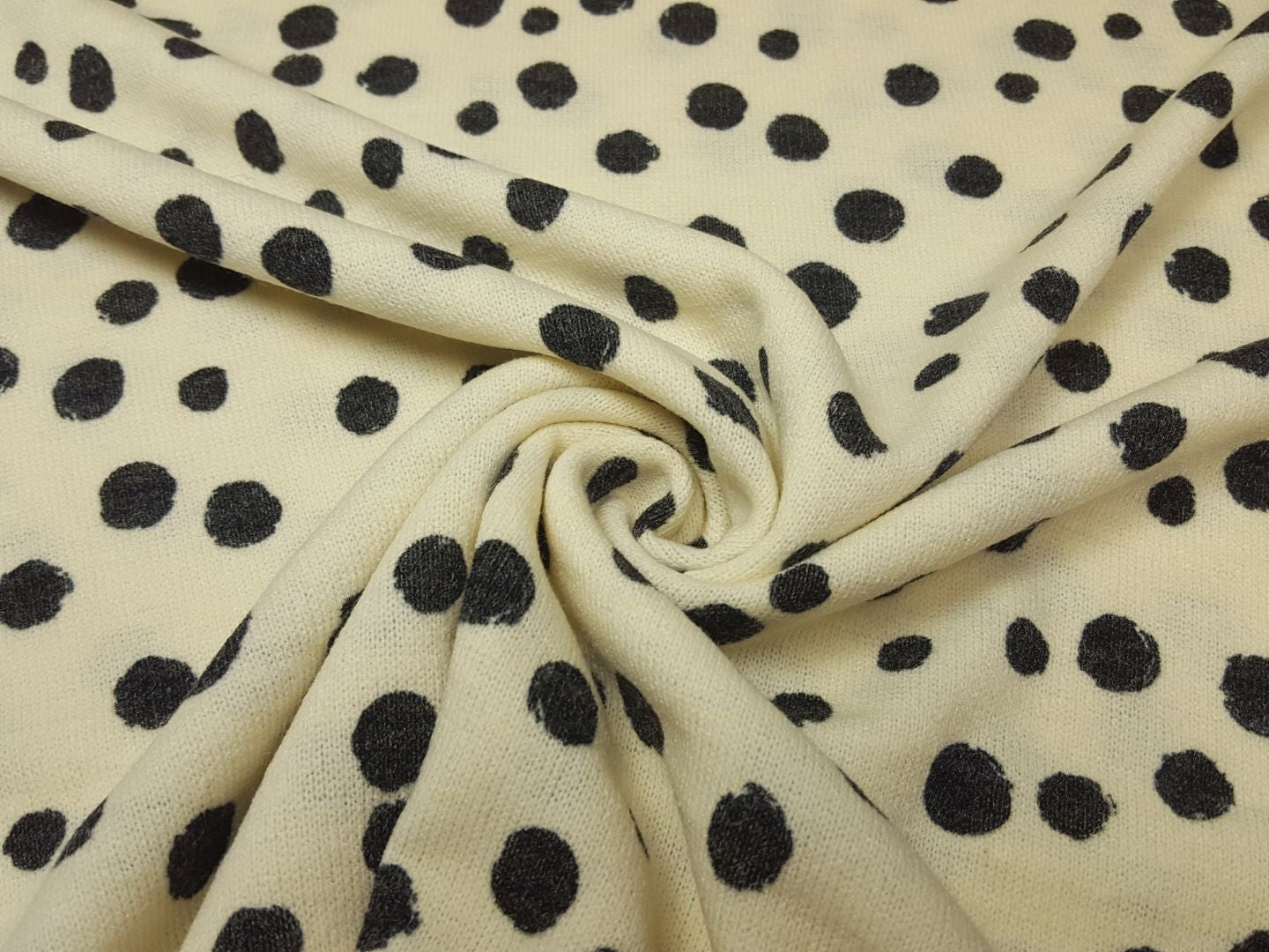 Dots ecru/schwarz