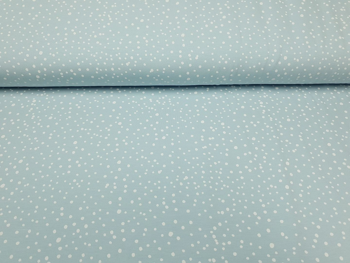 Dots hellblau/offwhite