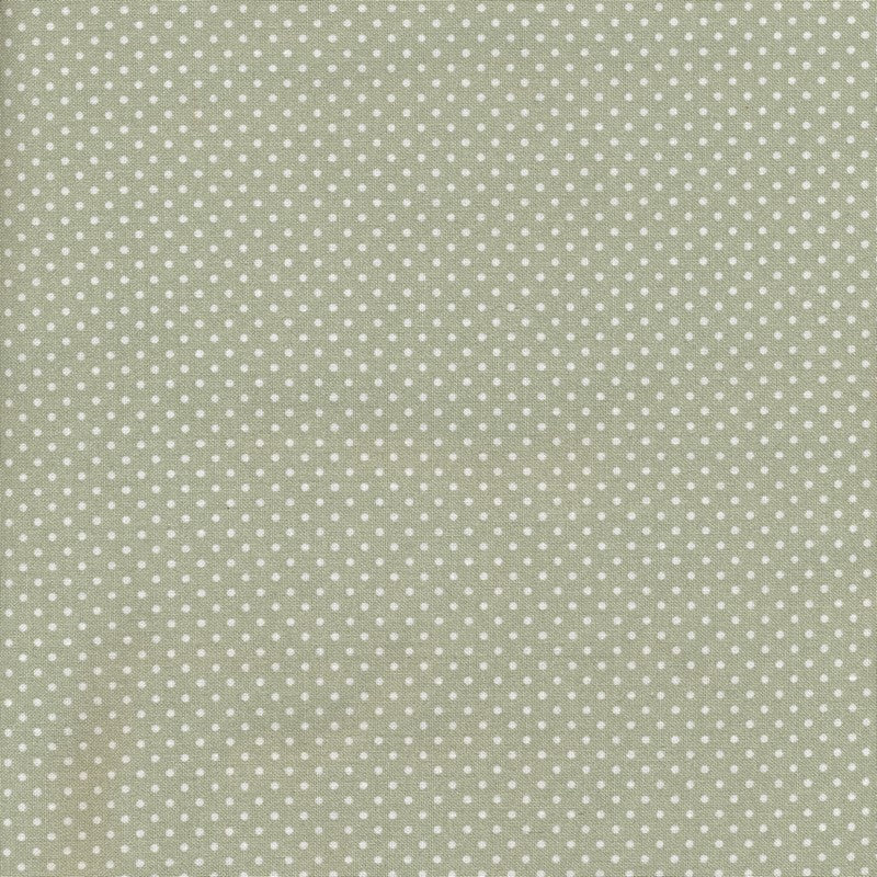 Au Maison Dots Wachstuch Salbei