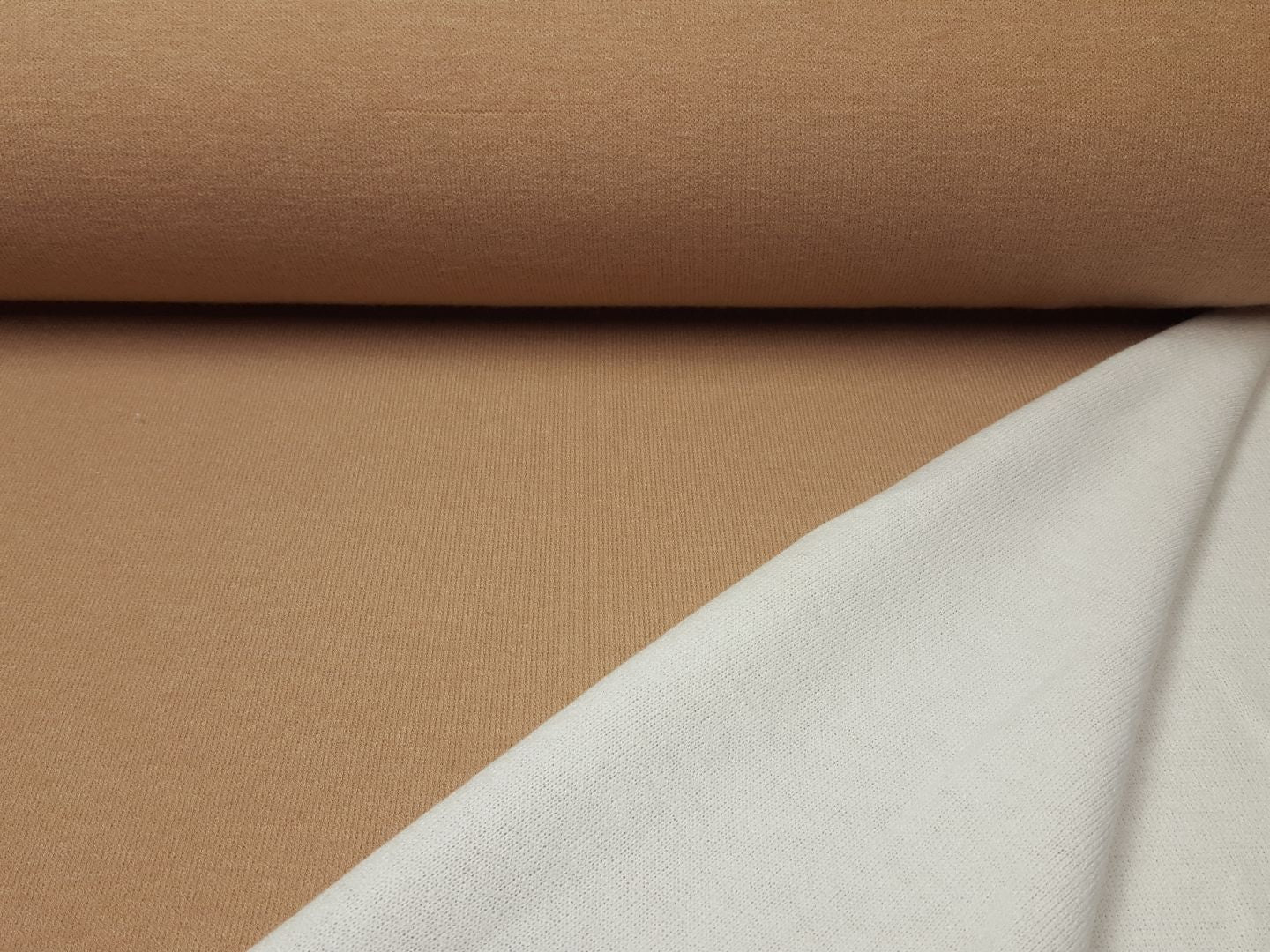 Doublefacestrick beige/offwhite