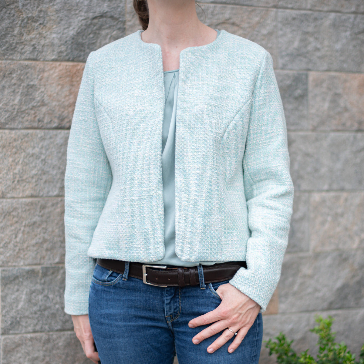 Papierschnittmuster Kurzjacke Damen von Fadenkäfer