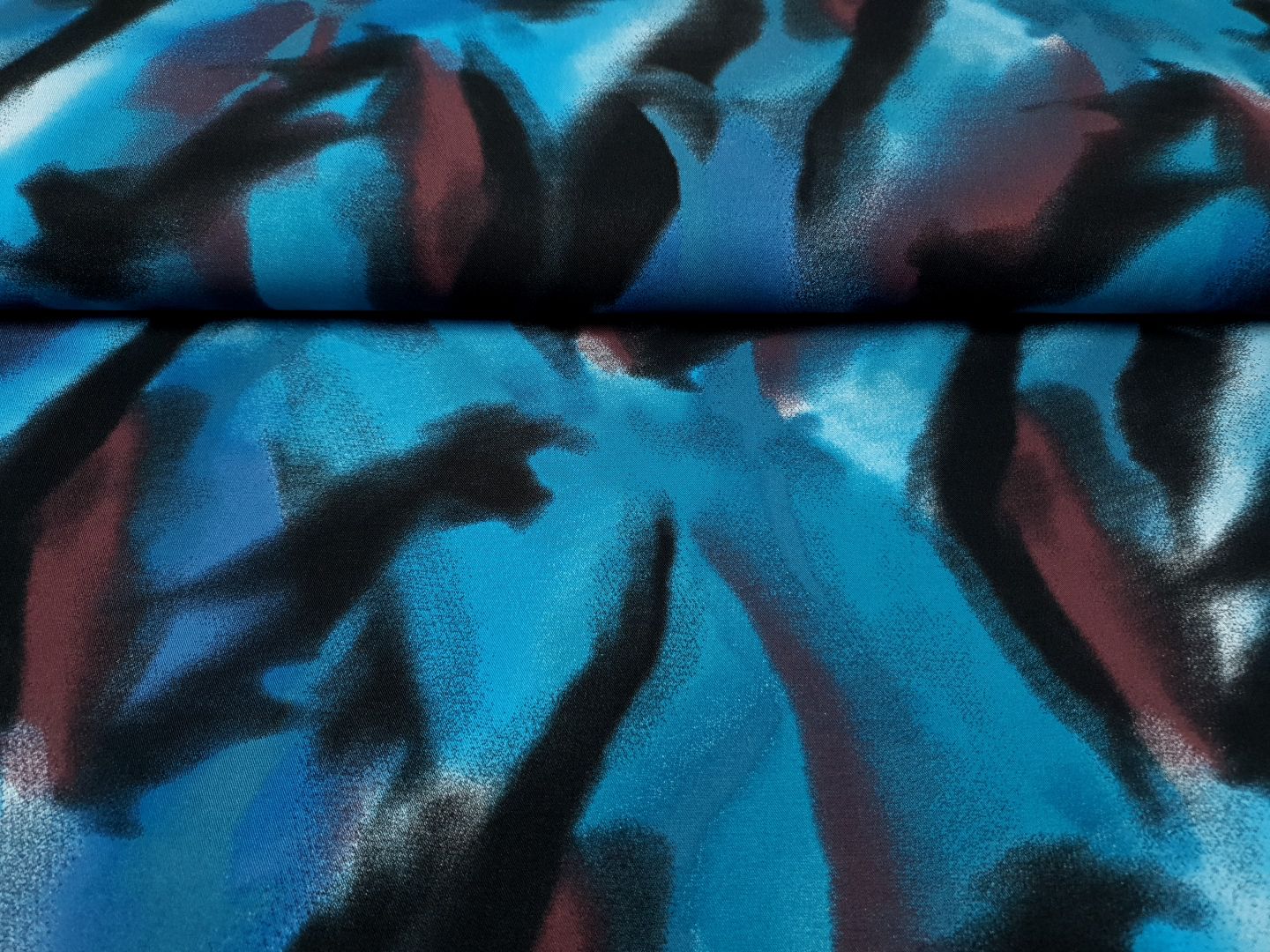 Dusty Flames schwarz/türkis/bordeaux