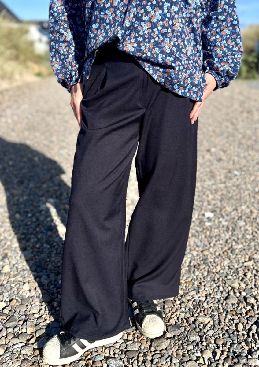 Bundfaltenhose Gesa Damen, Ki-ba-doo Papierschnittmuster
