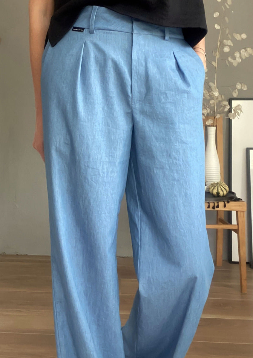 Bundfaltenhose Gesa Damen, Ki-ba-doo Papierschnittmuster