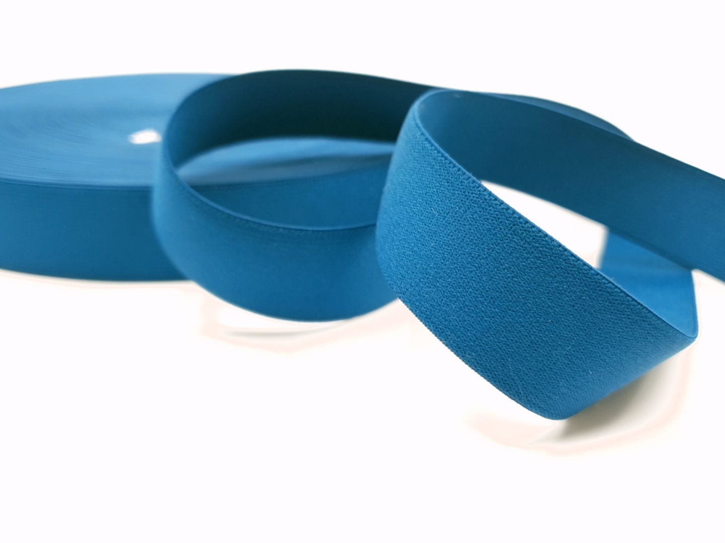 Gummiband 25mm petrol