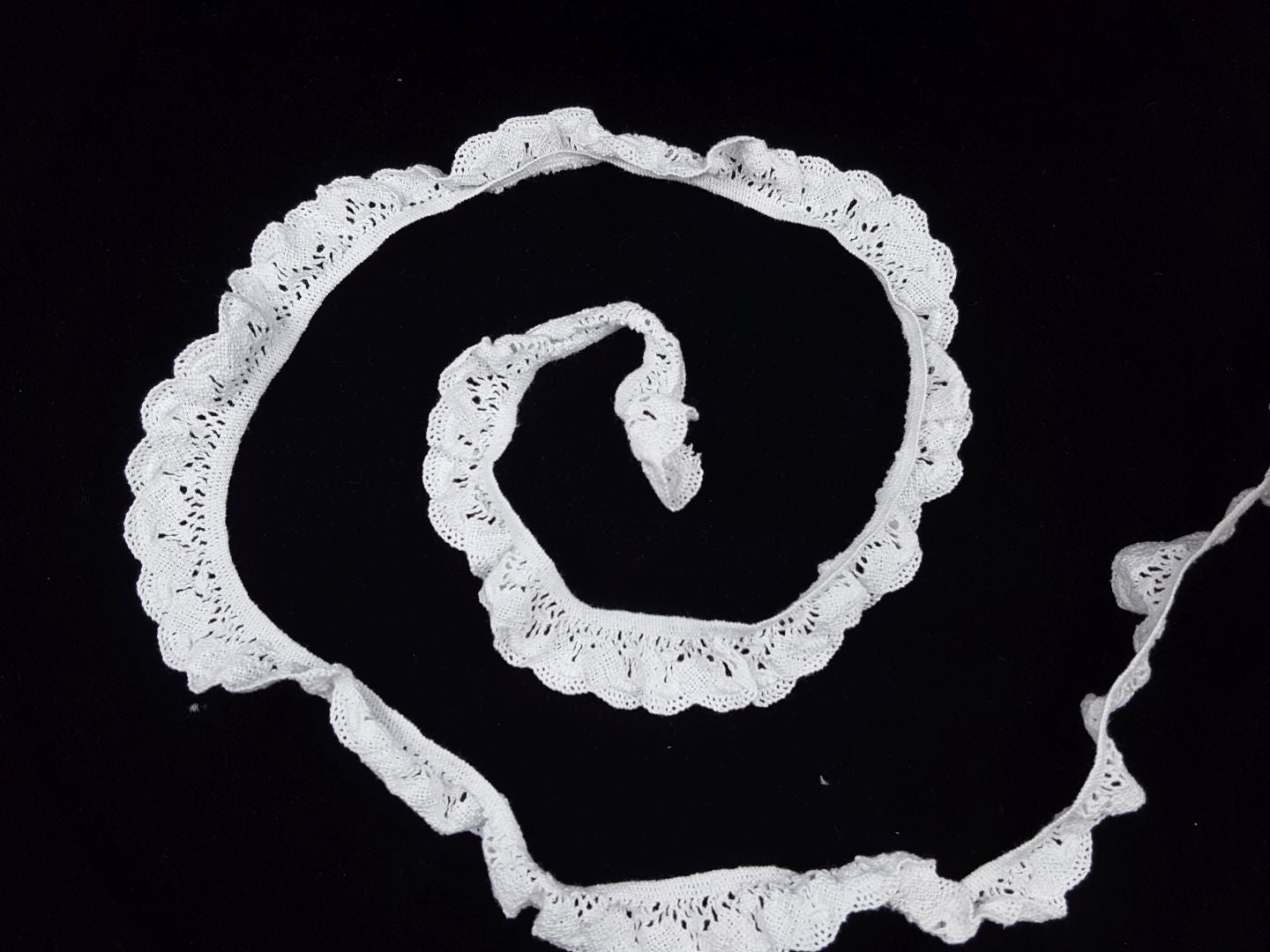 elastische Spitze 20mm weiss