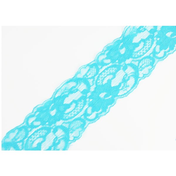 elastische Spitze 80mm türkis