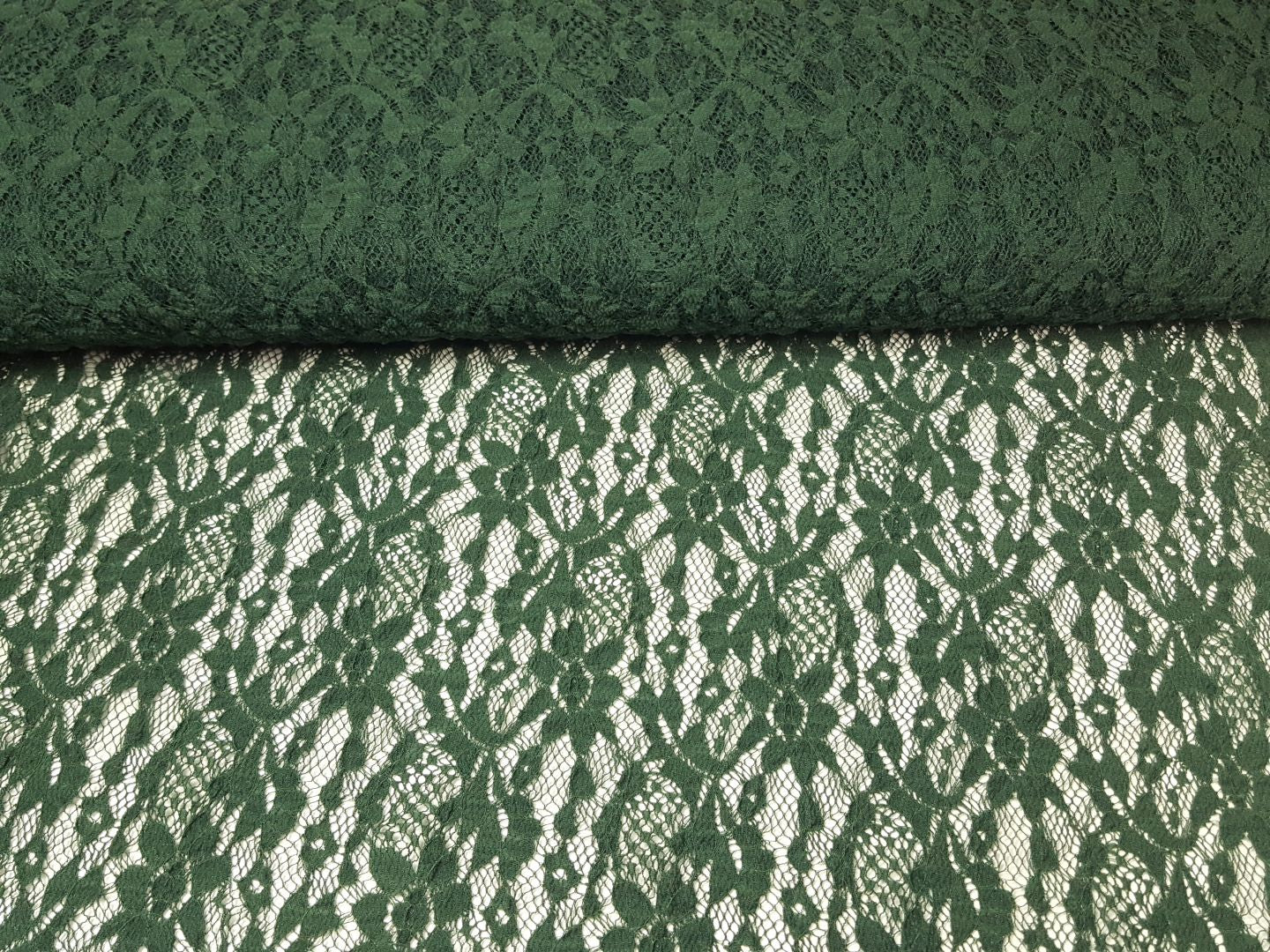 elastische Spitze helles tannengrün