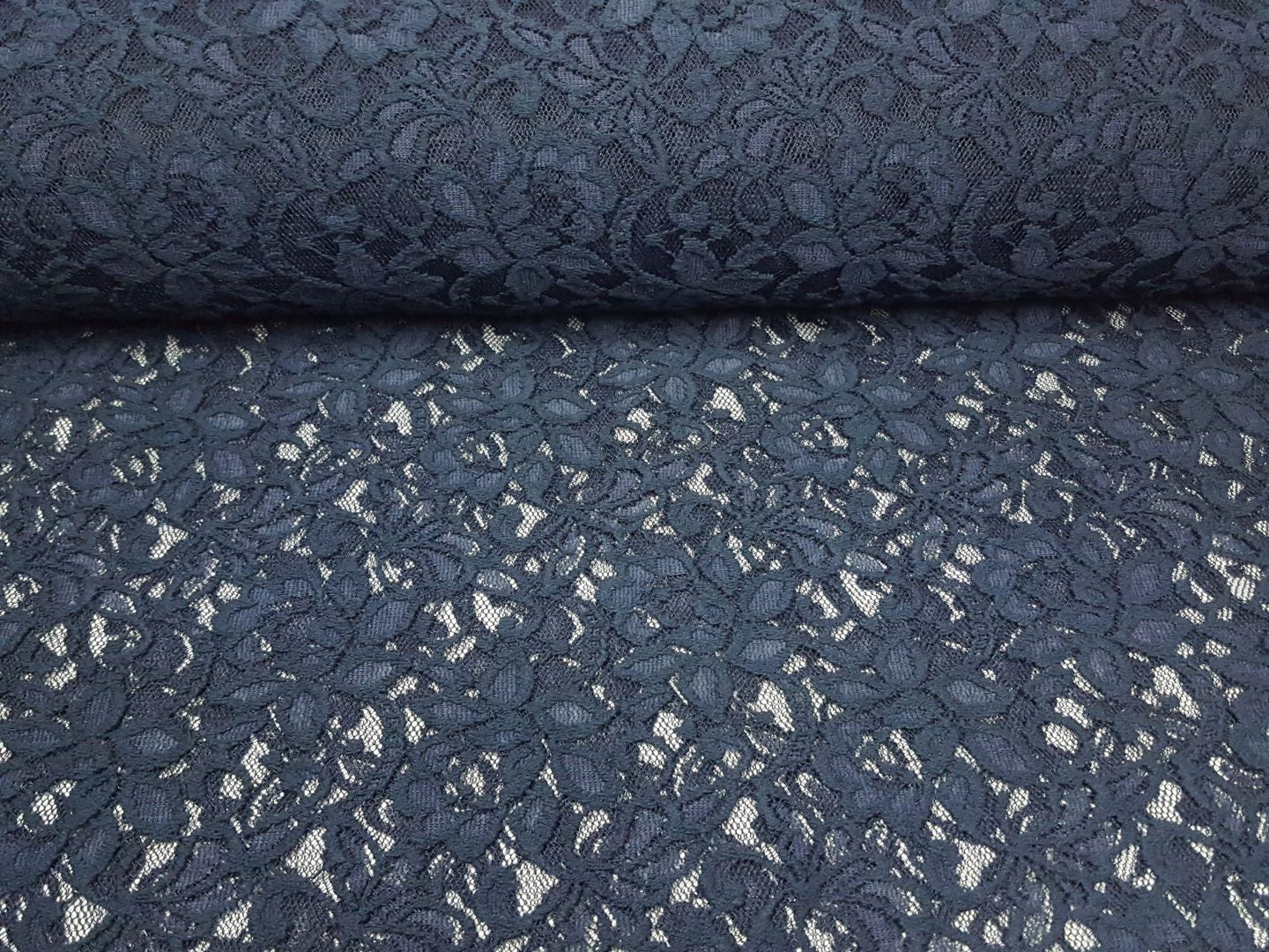 elastische Spitze navy