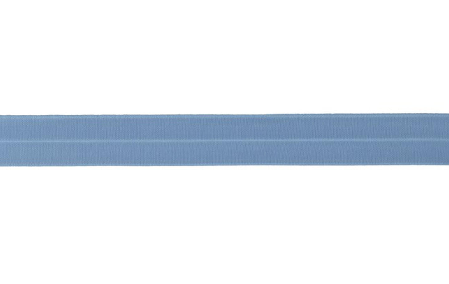 elastisches Einfassband uni matt altblau