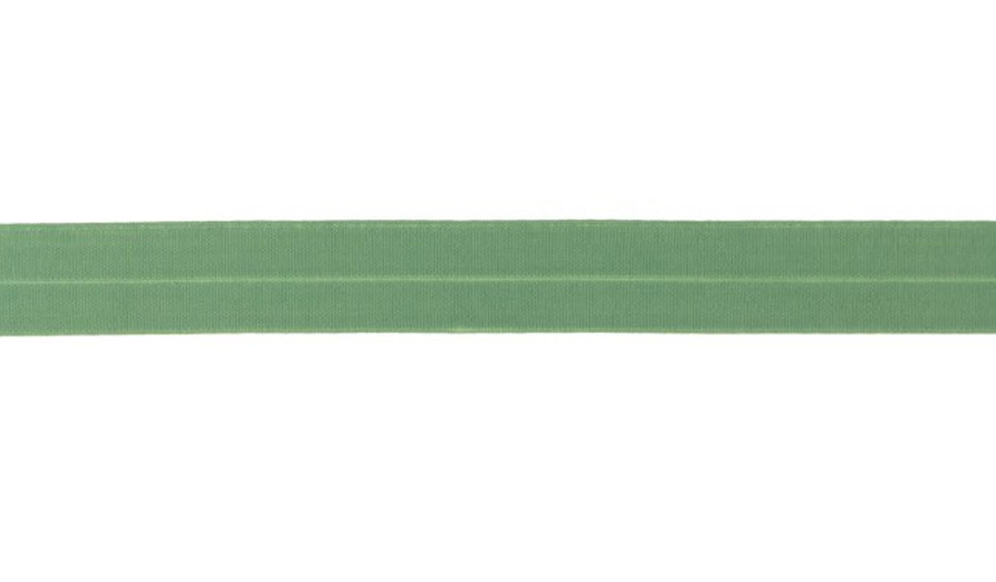 elastisches Einfassband uni matt altgrün