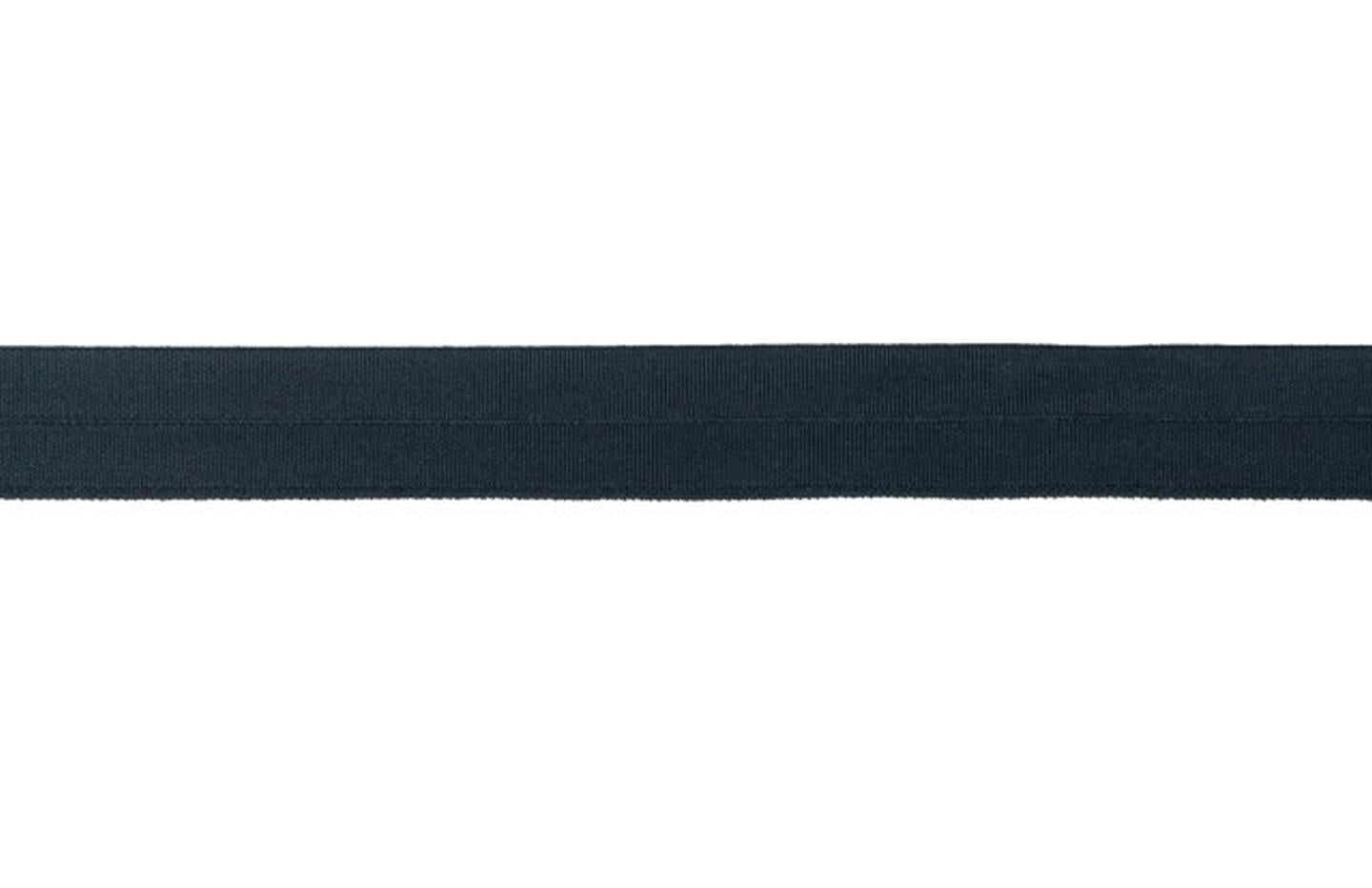 elastisches Einfassband uni matt marine