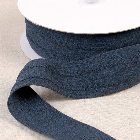 Elastisches Gummiband 45mm denim