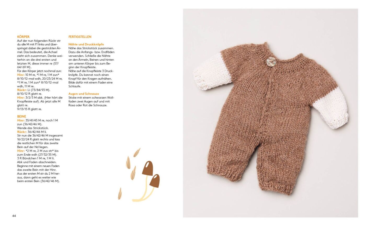 Hej. Minimode - Süsse Puppenkleidung stricken