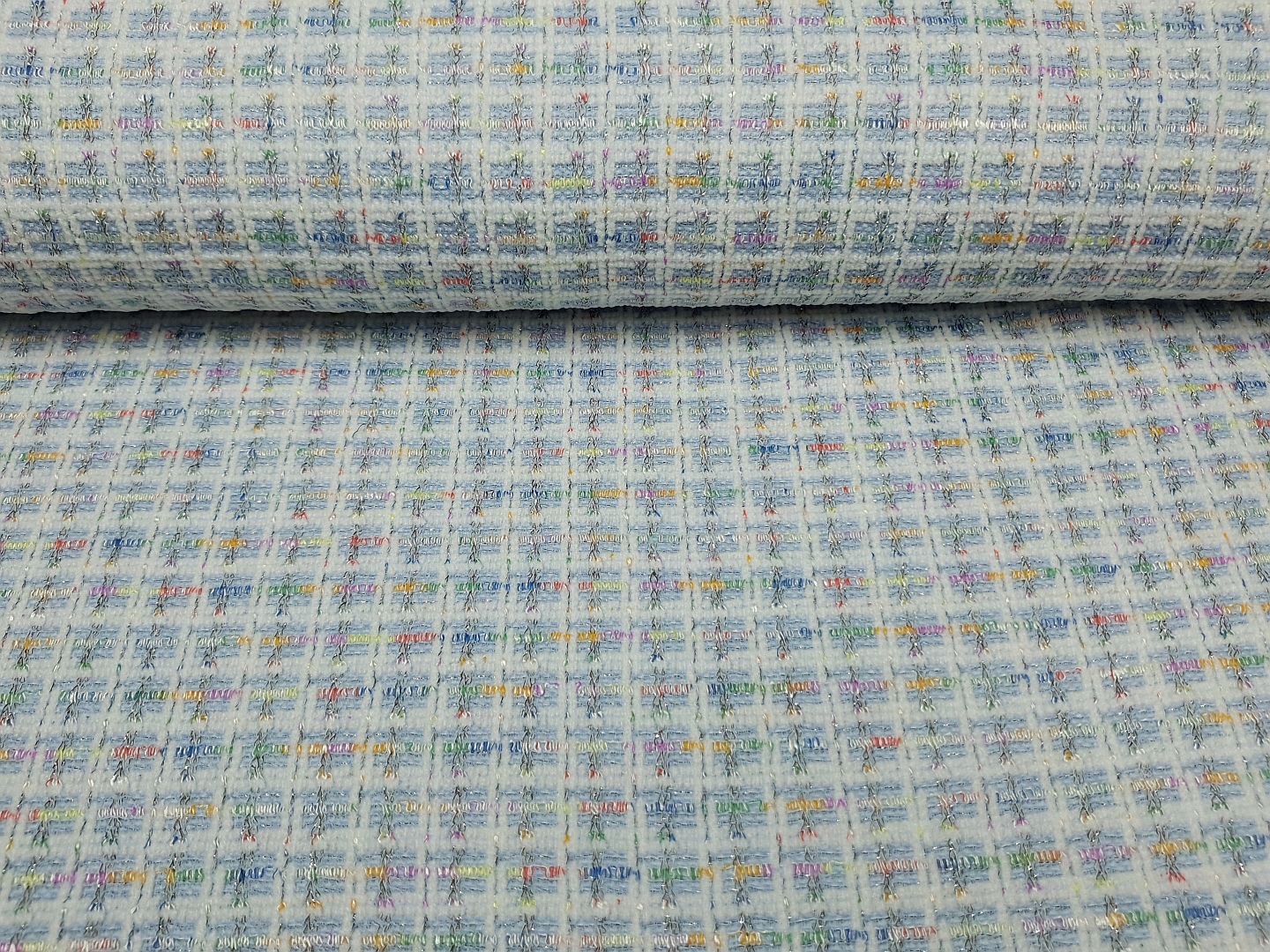 Emma hellblau/offwhite/bunt