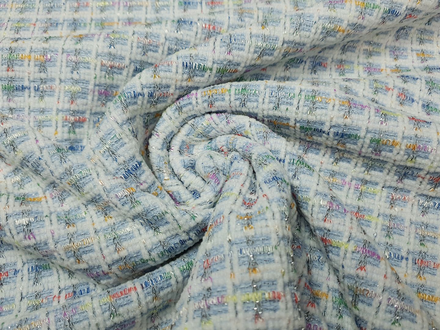 Emma hellblau/offwhite/bunt