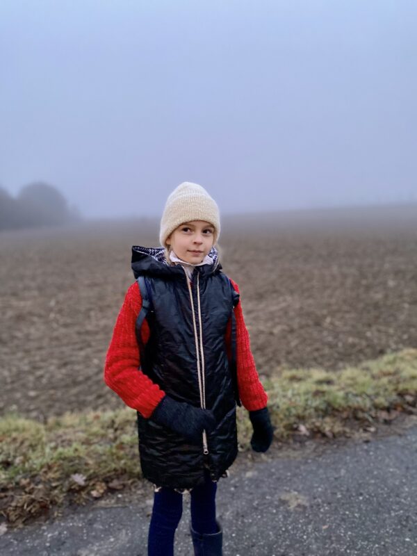 Papierschnittmuster Weste Kinder von Fadenkäfer