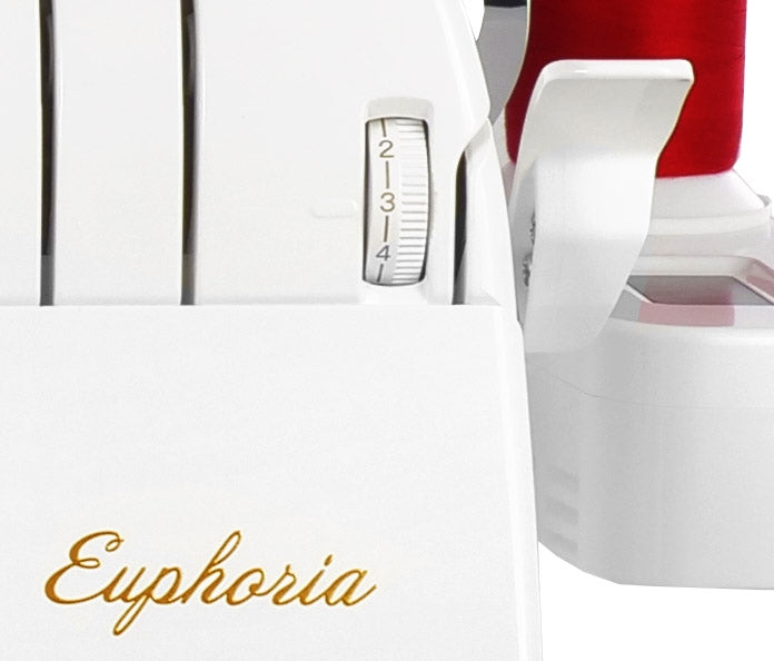Baby Lock Euphoria- Coverstitchmaschine Greiferfadeneinstellrad