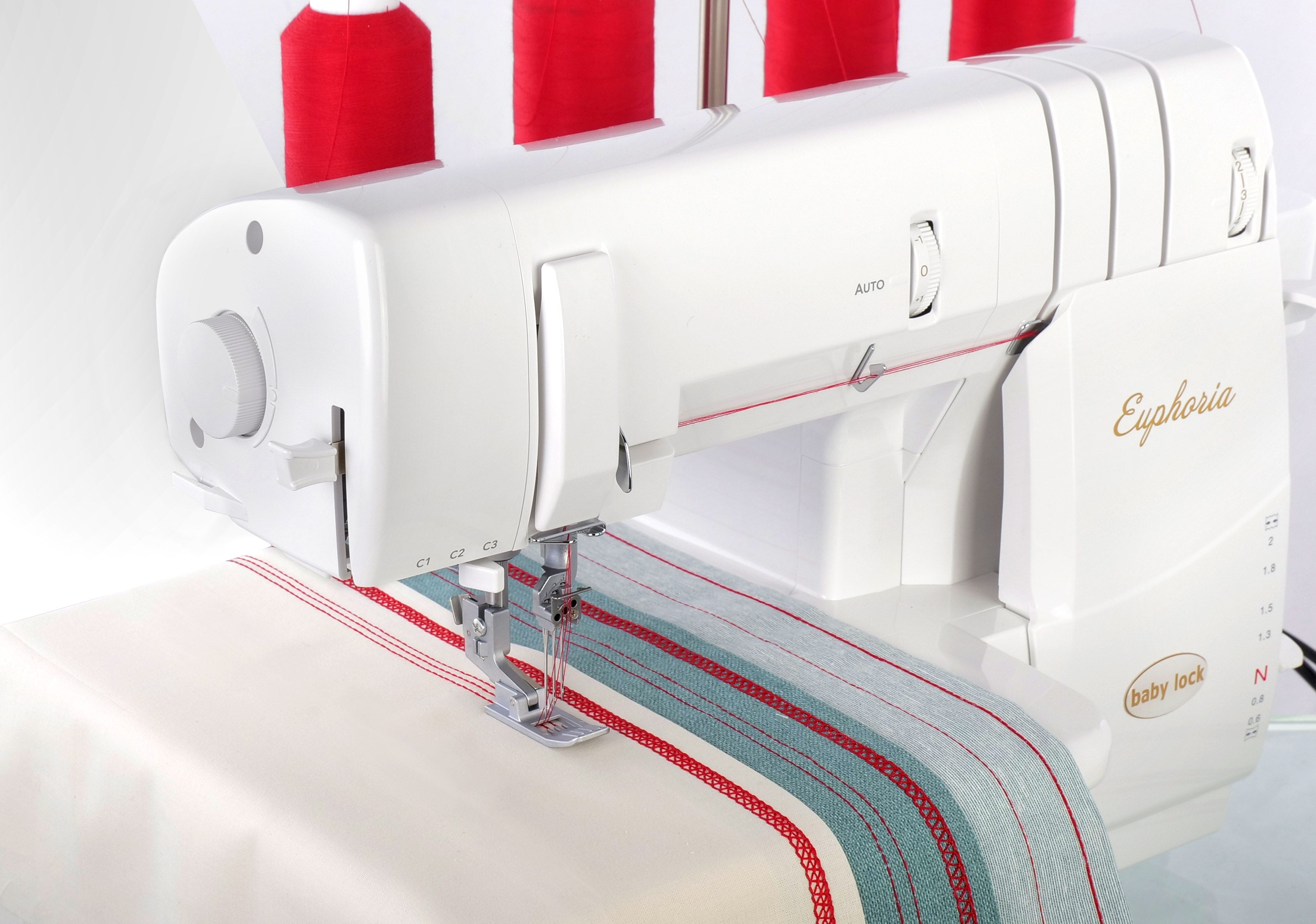 Baby Lock Euphoria- Coverstitchmaschine schöne Nähte
