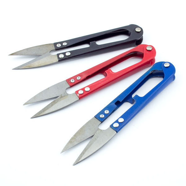 metallische Fadenschere multicolor