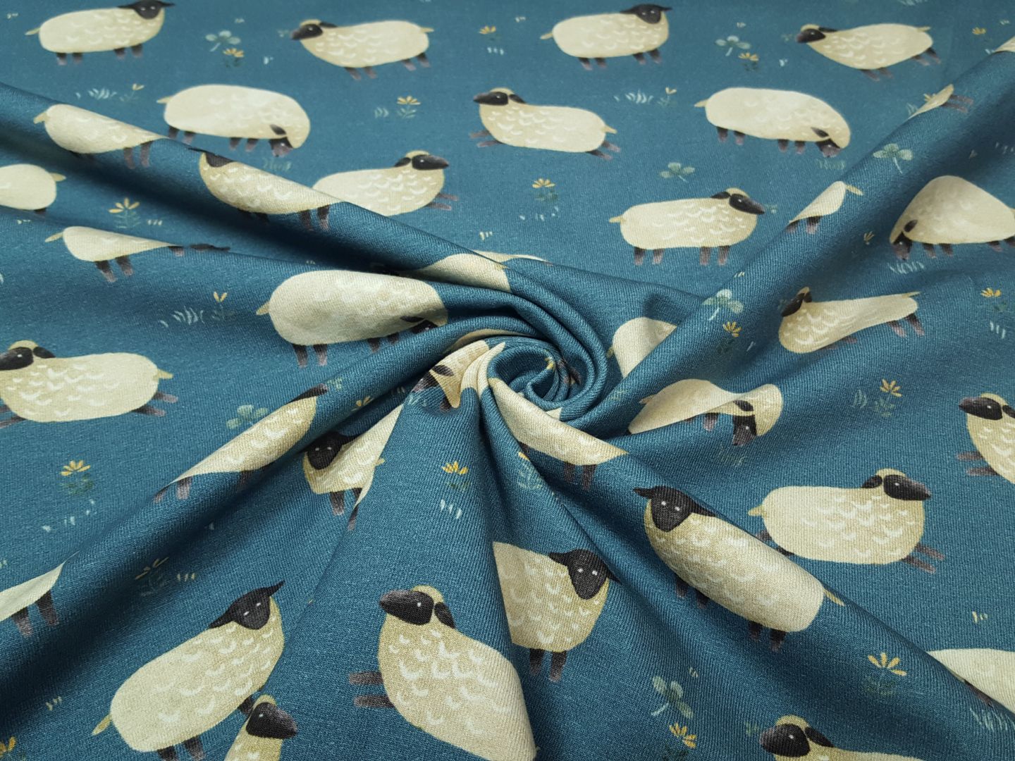 Fancy Sheep rauchblau/ beige/anthrazit